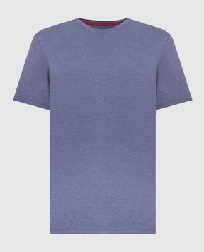 ISAIA Blue T-shirt MCI154JP001