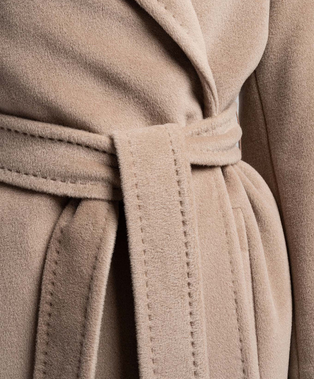 Max Mara - Asti brown double-breasted wool coat ASTI - shop