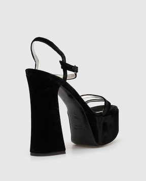 Philosophy di Lorenzo Serafini Black sandals A32045780