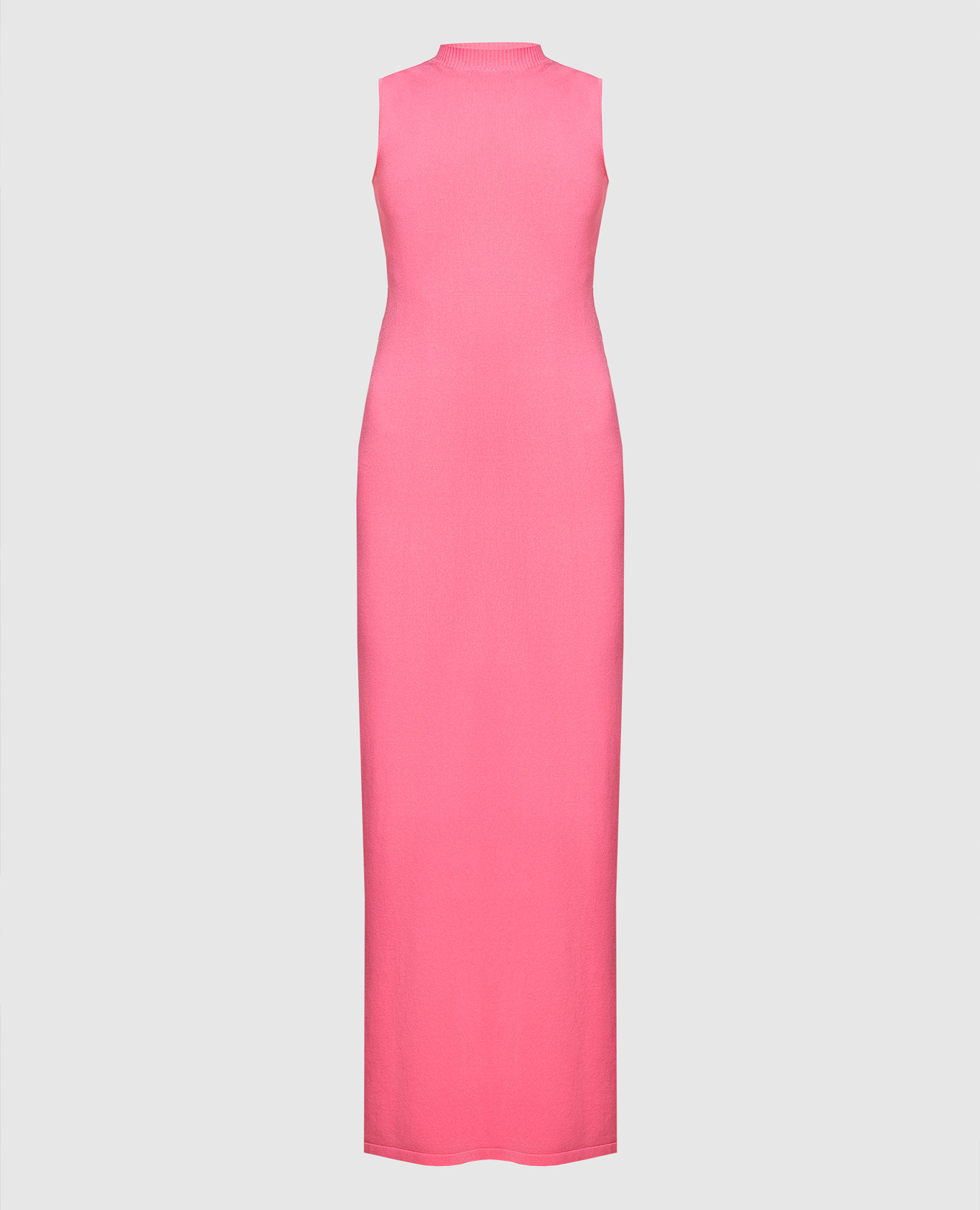 Pink maxi dress with an open back Max Mara Sportmax