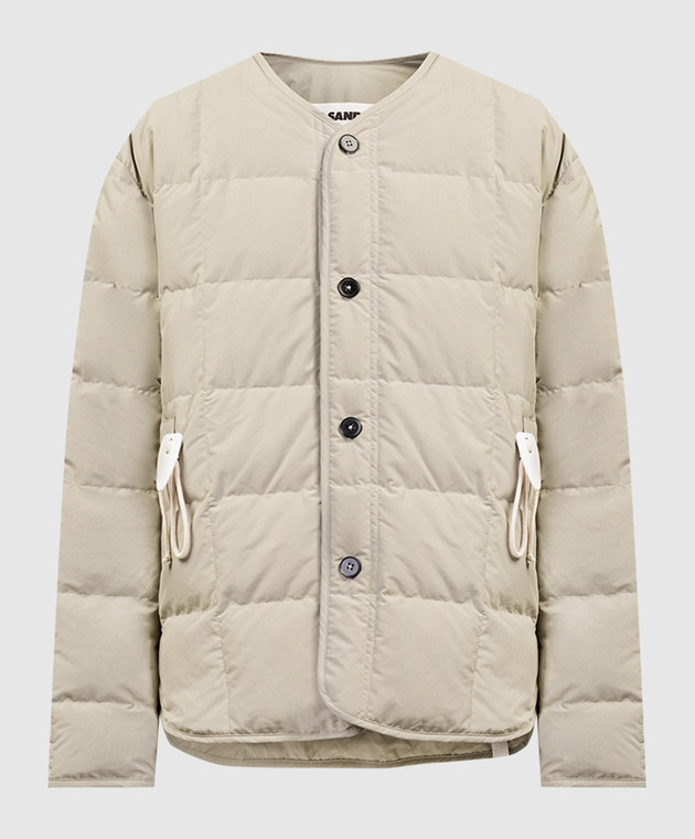 Jil Sander - Green quilted down jacket J40AF0015J74276