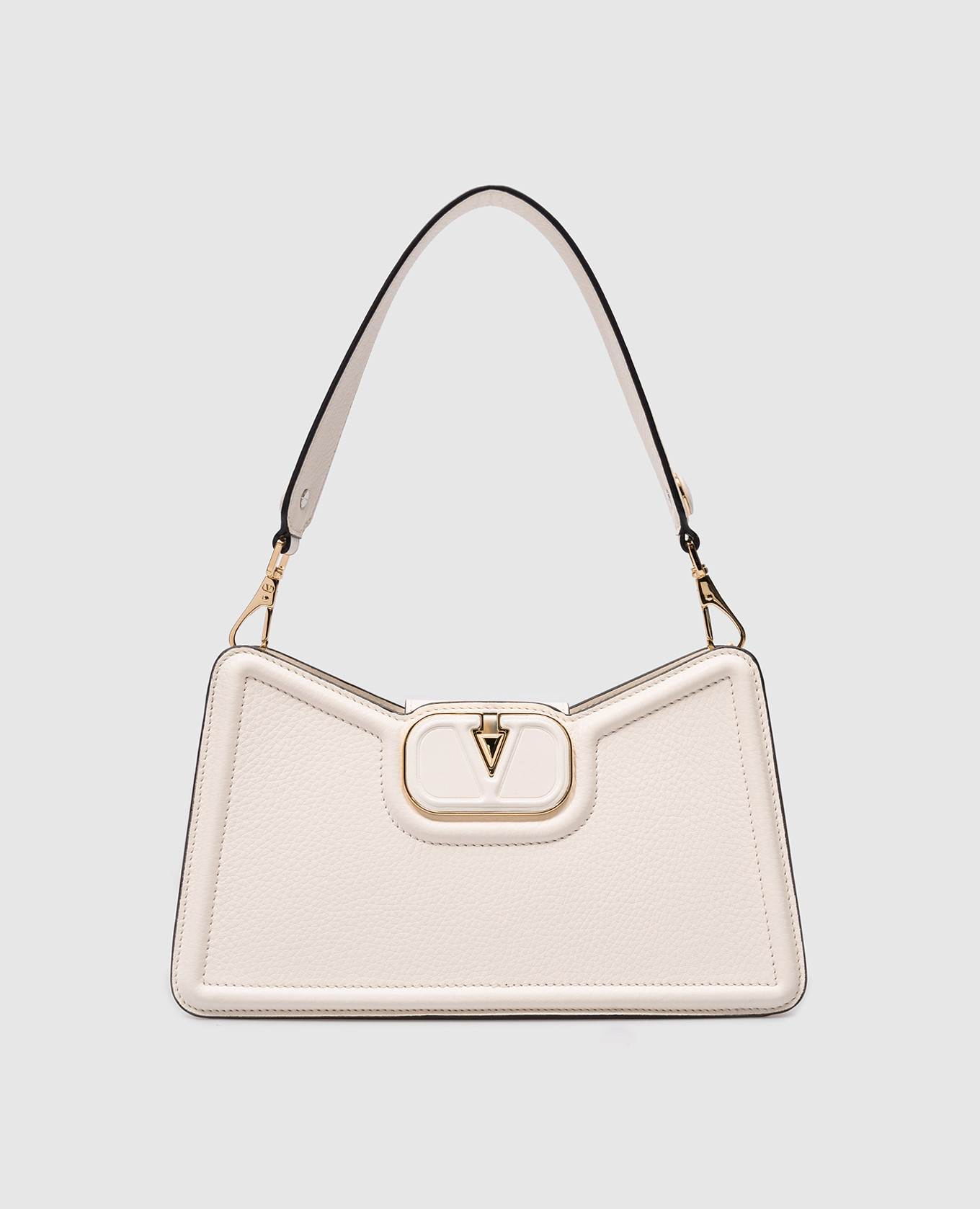

VLOGO beige leather bag Valentino