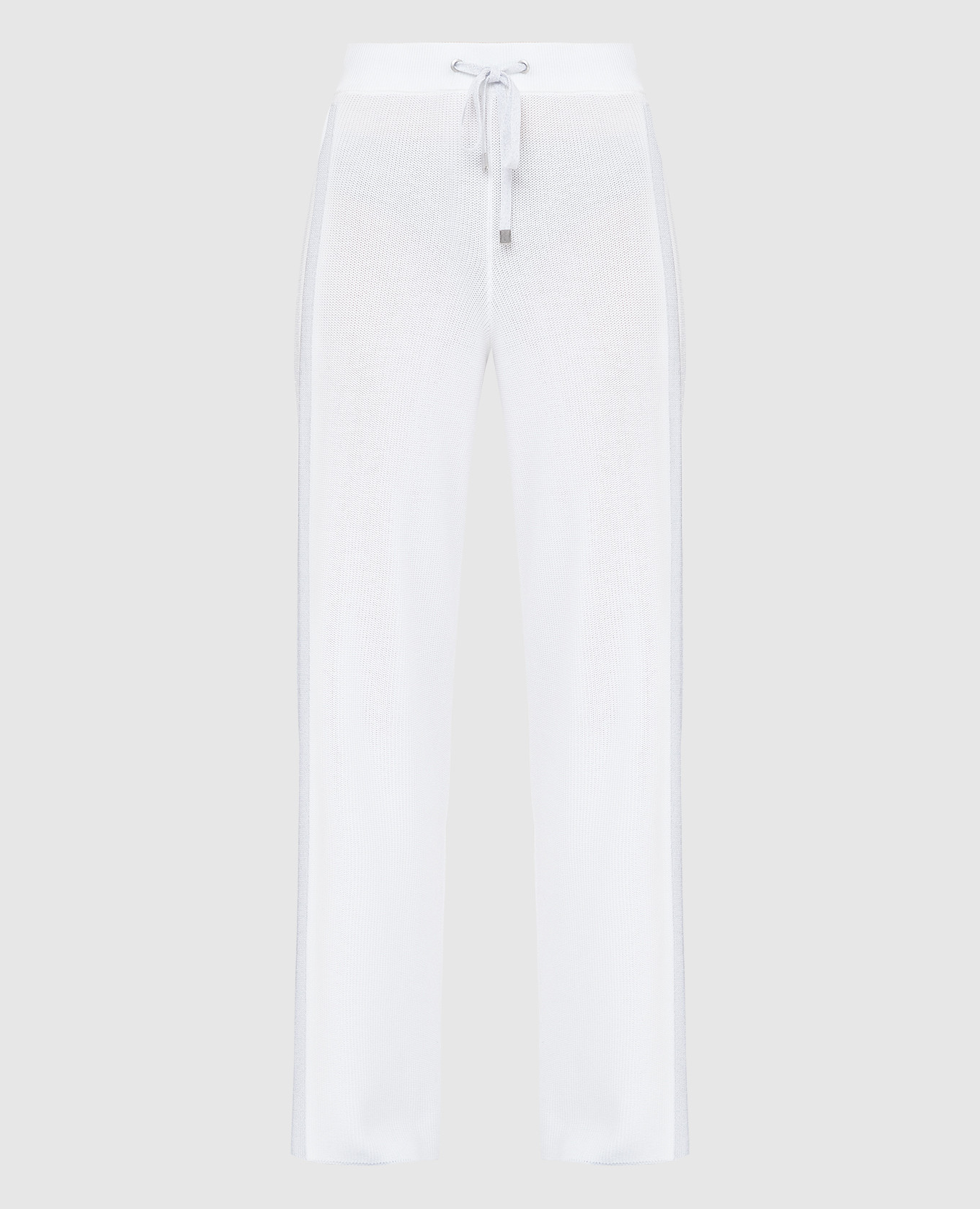 

White trousers with stripes Peserico