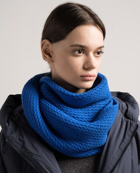 Ballantyne Blue woolen scarf B1F0545W060