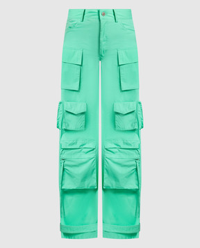 The Attico Green Cargo Fern 231WCP95C052