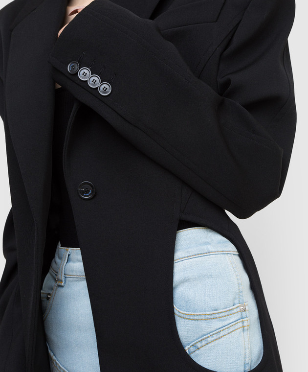 Thierry Mugler - Wool jacket with cutouts 21W1VE0349181 - shop