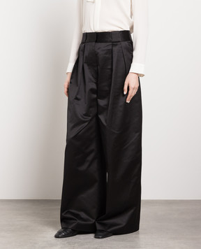 Khaite RICO black palazzos 3100162W162
