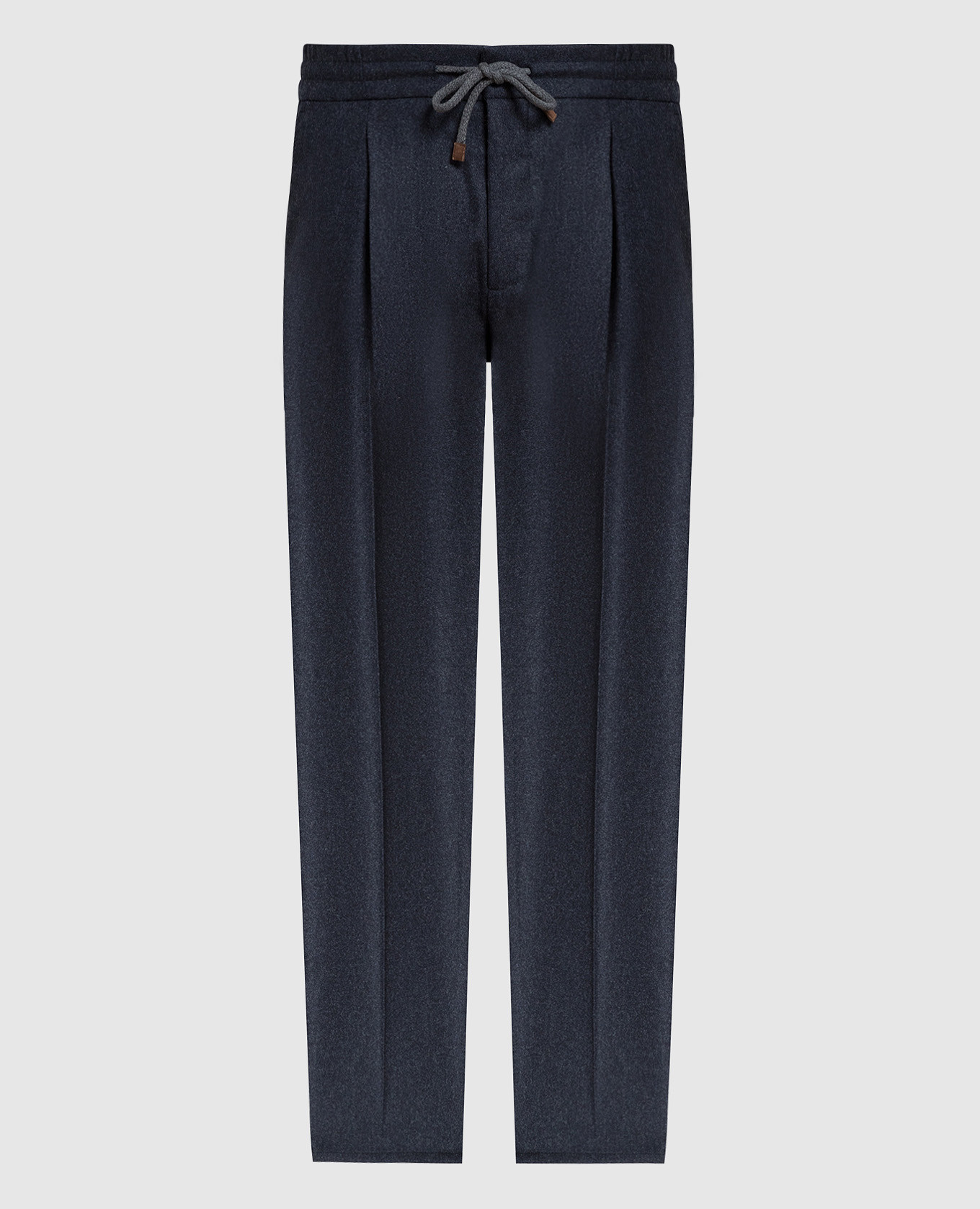 Blue pants made of wool Brunello Cucinelli