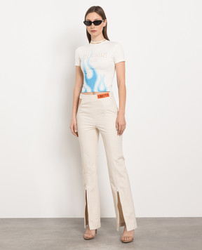Heron Preston Beige pants HWCO001S23FAB003
