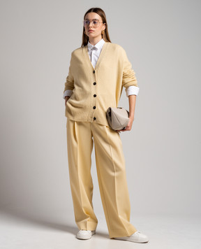 Jil Sander Yellow cashmere sweater J02GP0012J13206