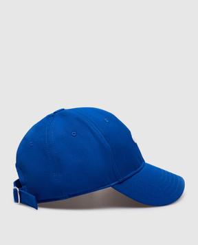 Off-White Blue cap with logo OWLB044F23FAB005