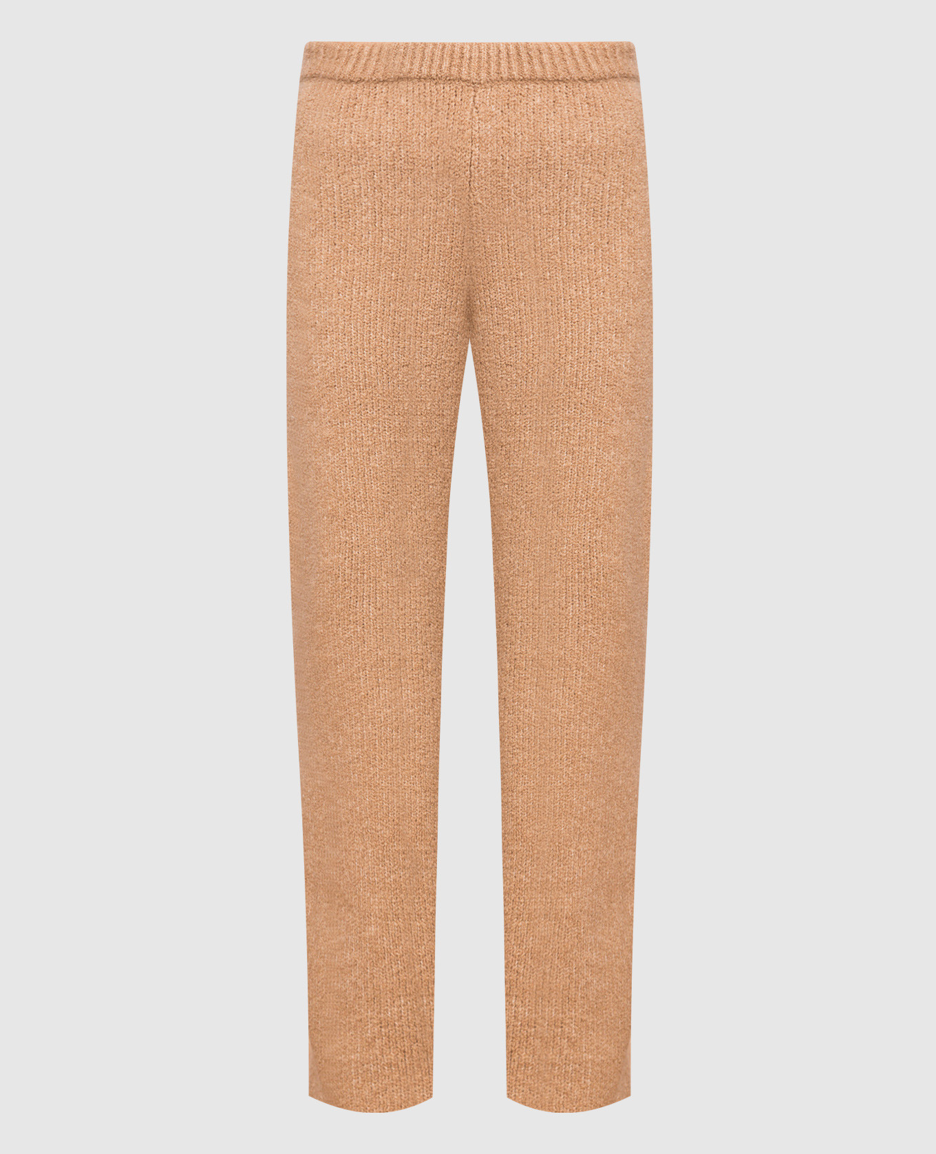 

Beige wool and cashmere trousers Magda Butrym