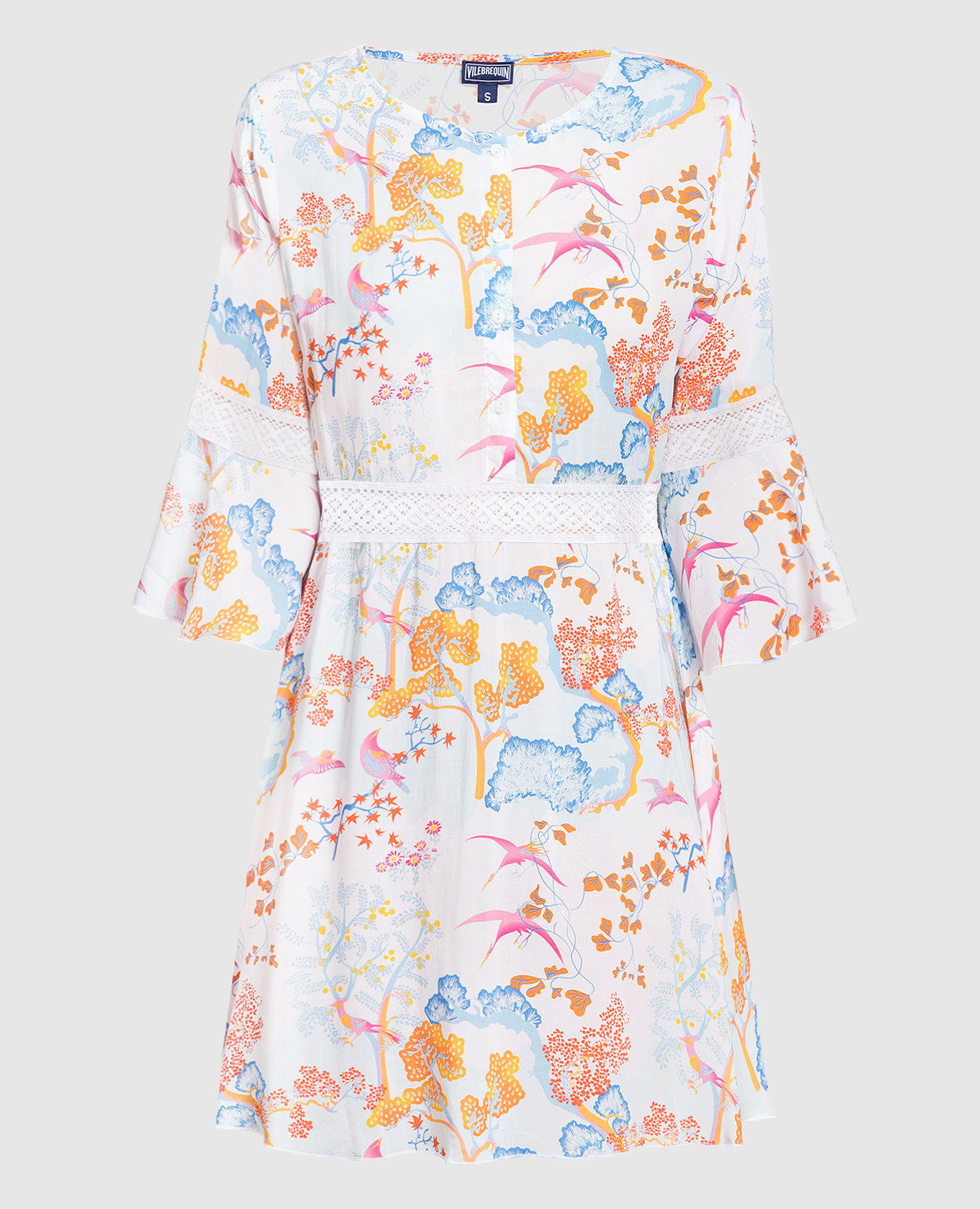

Lyset mini dress in print Vilebrequin, White