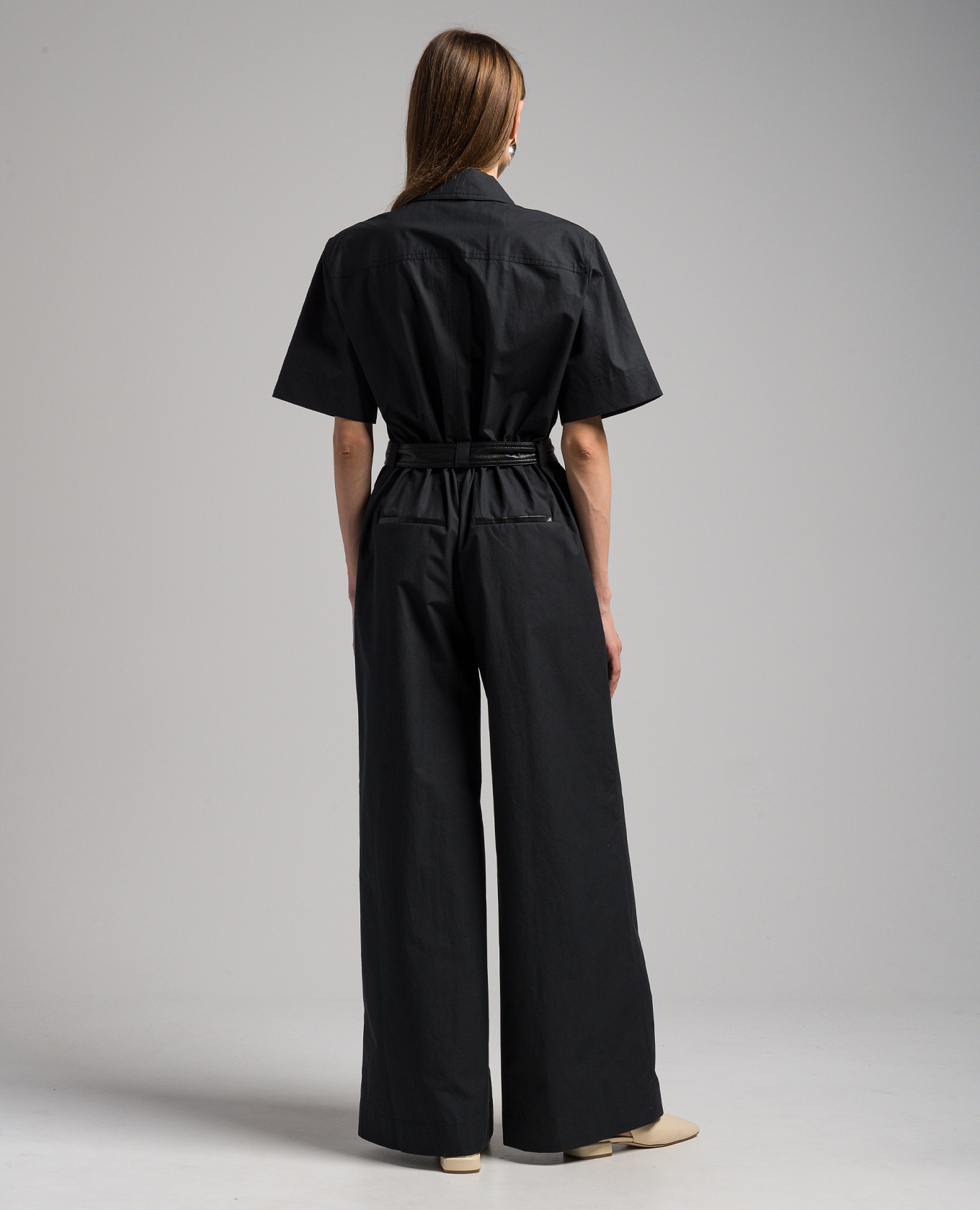 Fabienne black jumpsuit Nanushka 4