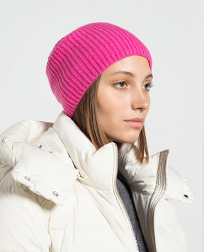 Allude Pink cashmere hat 23511244