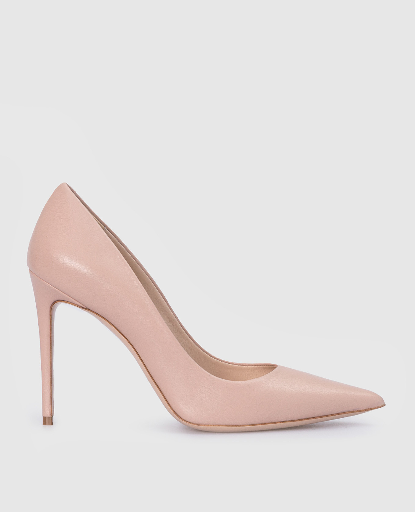 

Powdery leather pumps Babe Pay Pls, Розовый