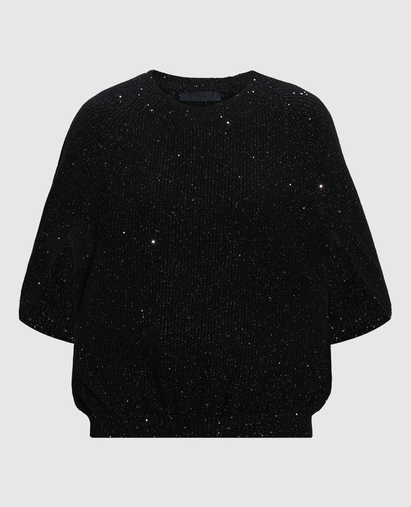 

Black wool jumper with lurex Juun.j, Черный