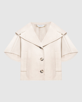 Max Mara Beige poncho CANOSSA