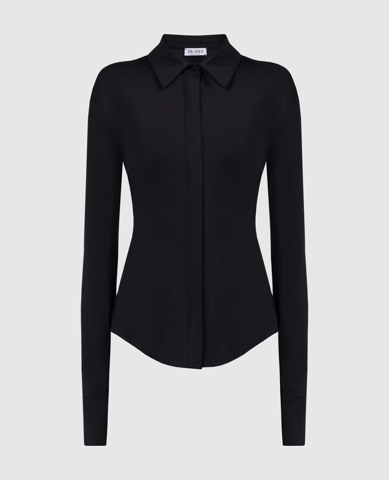 

Elton black blouse The Attico, Черный