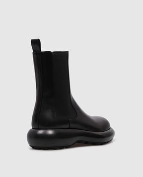 Jil Sander Black leather Chelsea boots J15WU0043PR425