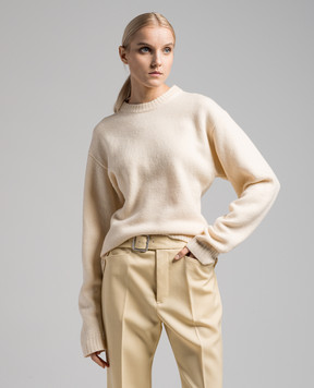 Jil Sander Beige wool sweater J02GP0145J14614