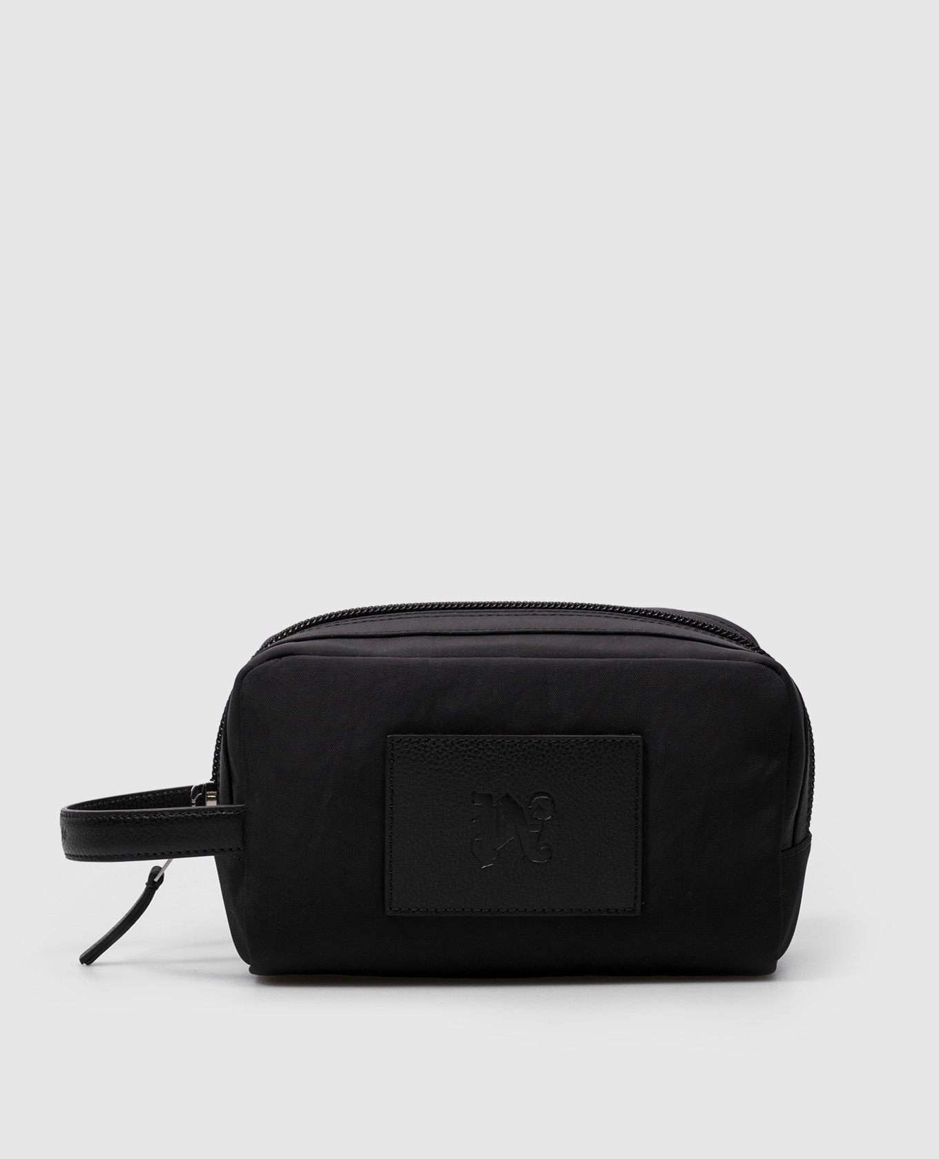 

Black bag with embossed logo Palm Angels