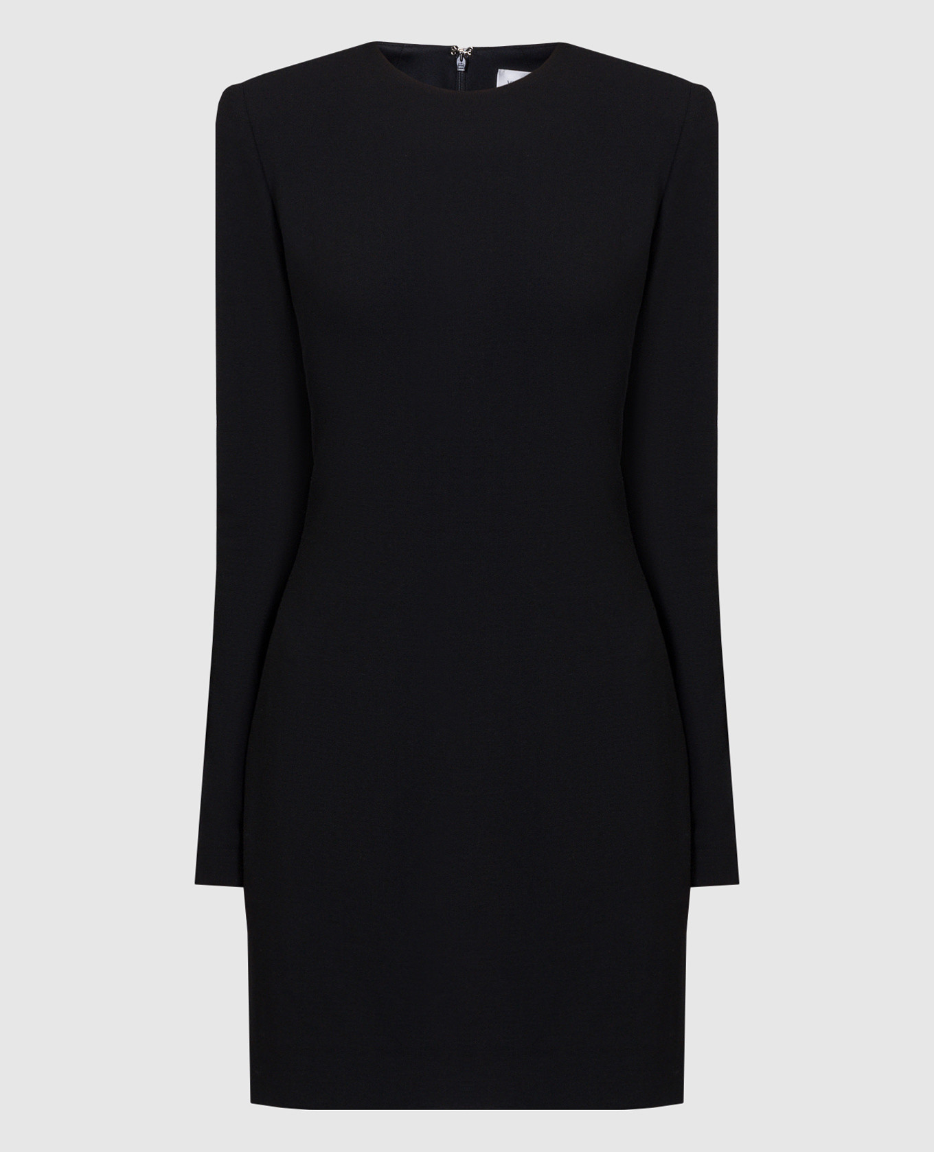 

Black wool sheath dress with zippers Victoria Beckham