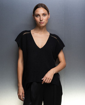 AERON Thorne black combo top THORNE