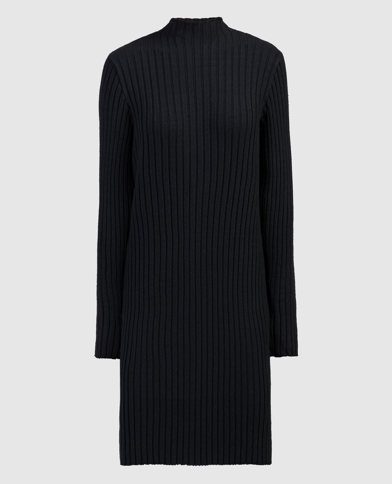 

Black Diolette dress with a scar made of silk The Row