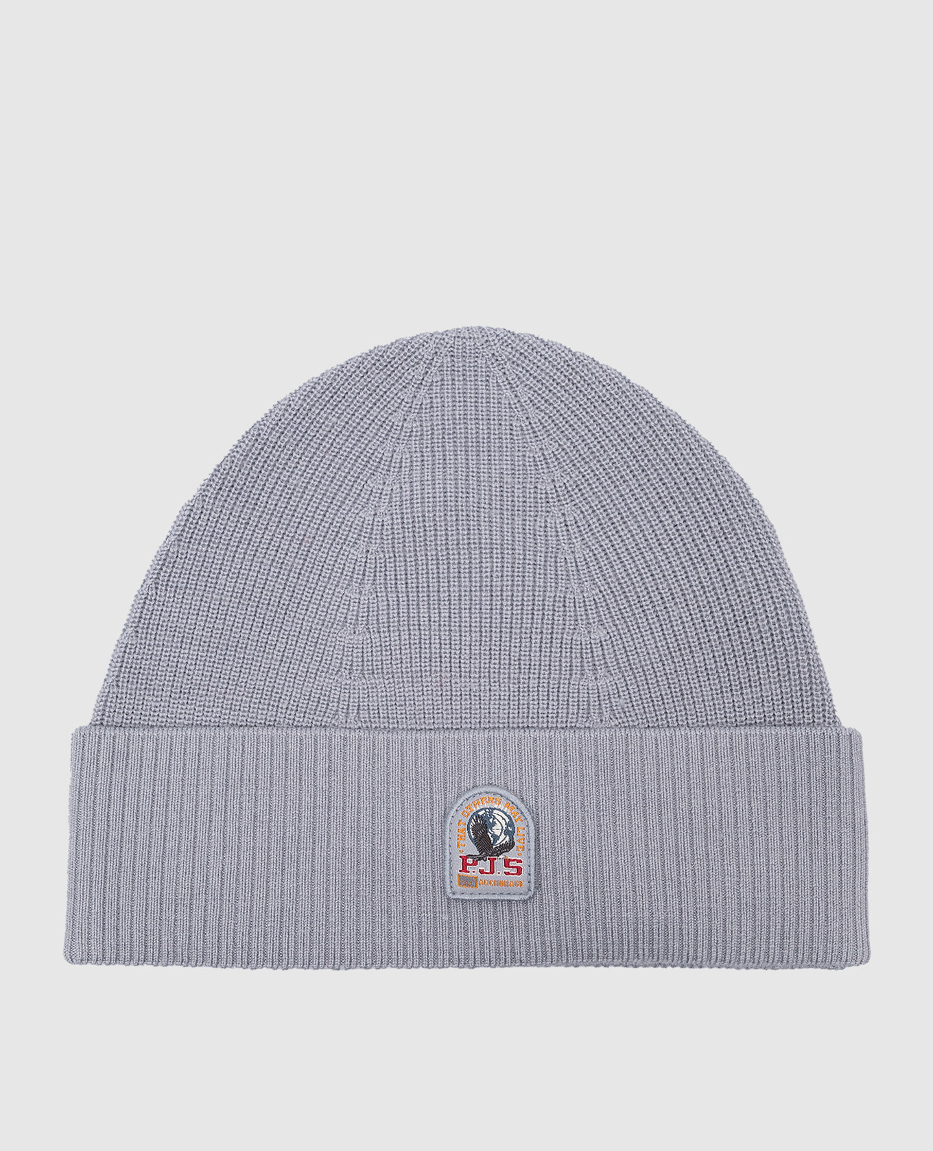 

Gray Basic Hat with logo patch Parajumpers, Grey