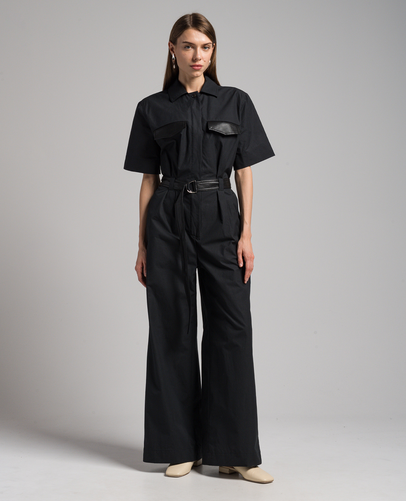 Fabienne black jumpsuit Nanushka 3