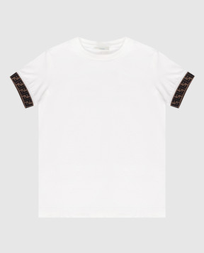 Fendi Children's white t-shirt JUI0187AJ67