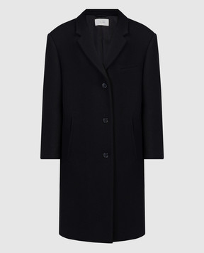 The Row Black straight cut Ardon coat 7569W1439