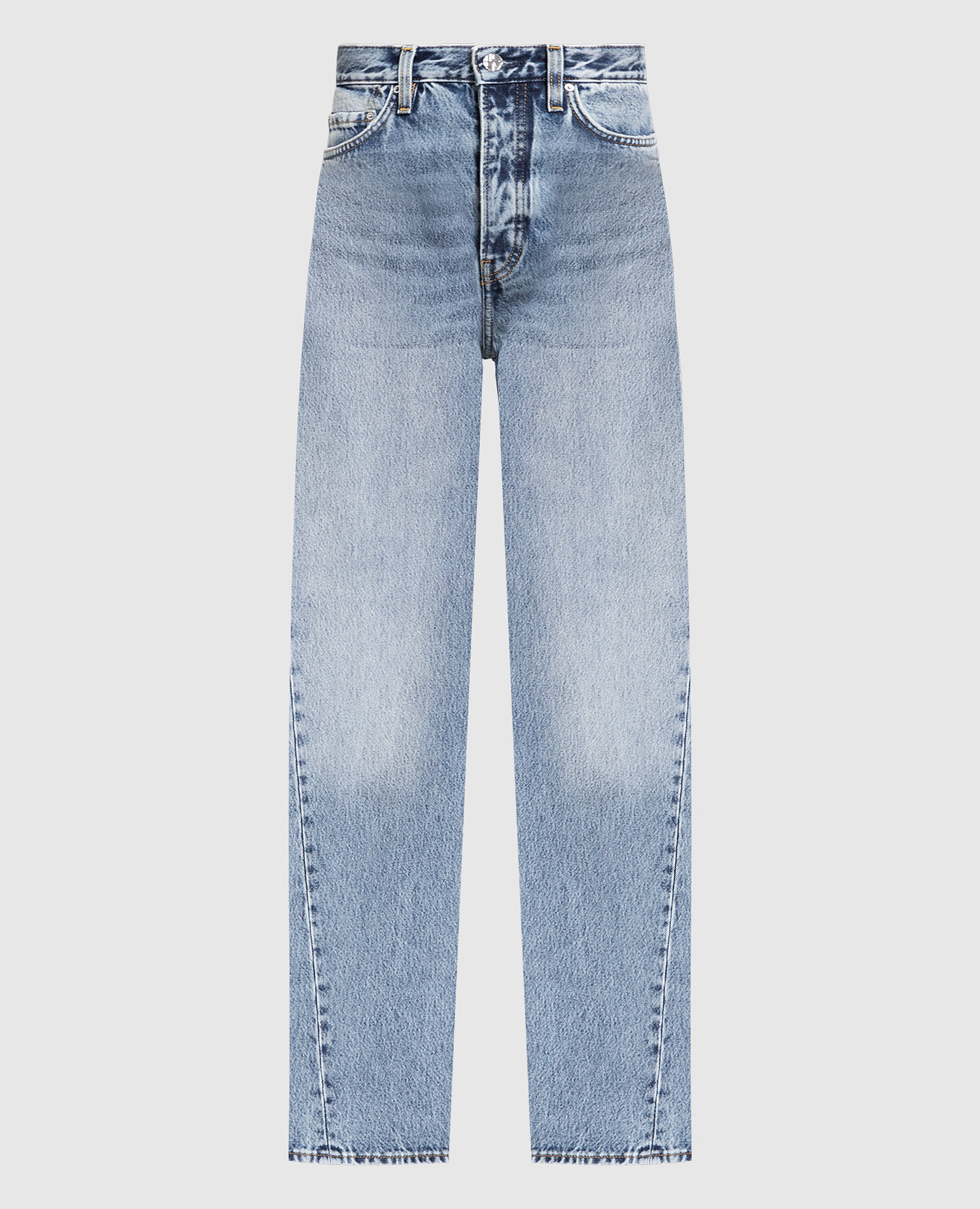 

Blue jeans with a distressed effect Toteme, Light blue