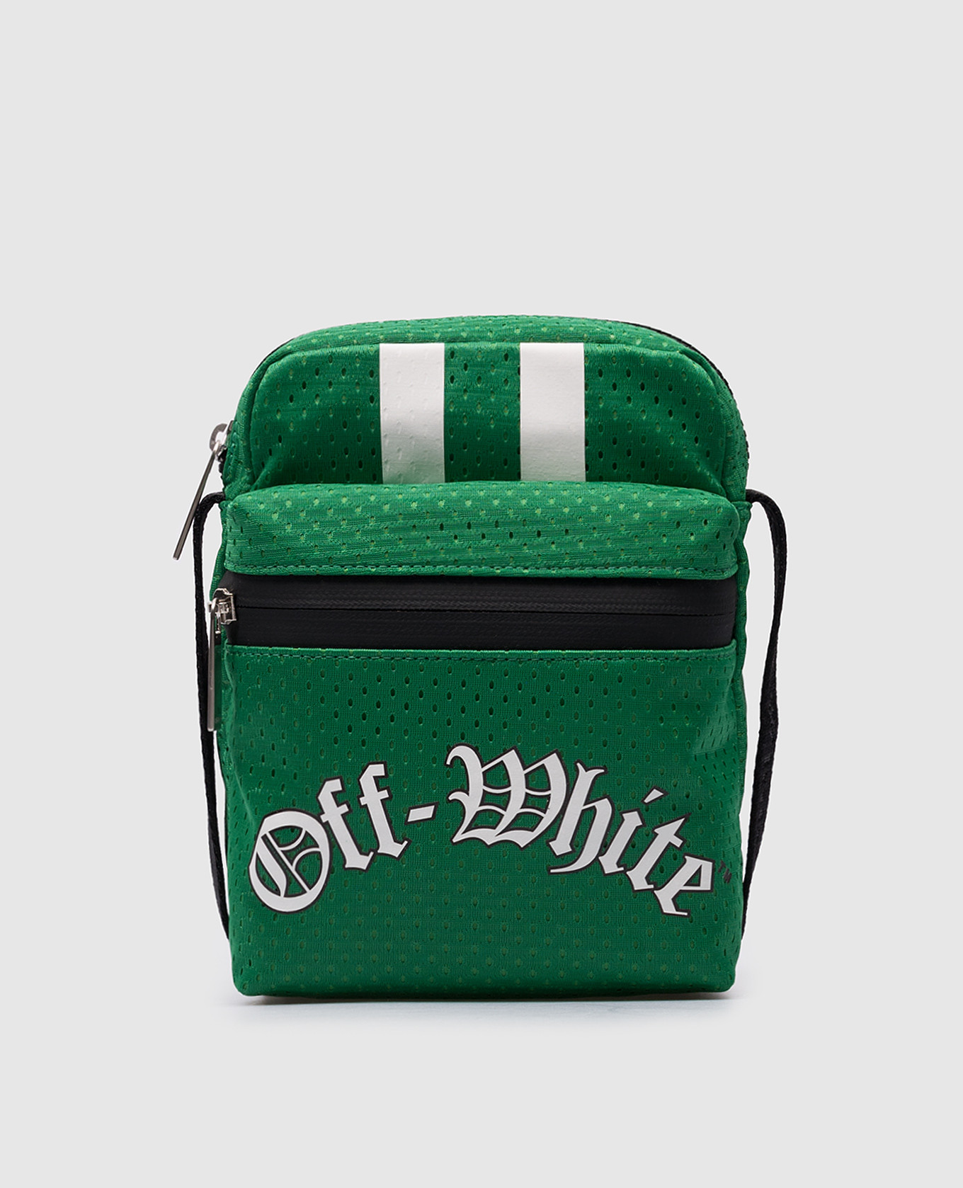 

Green crossbody bag with logo print Off-White