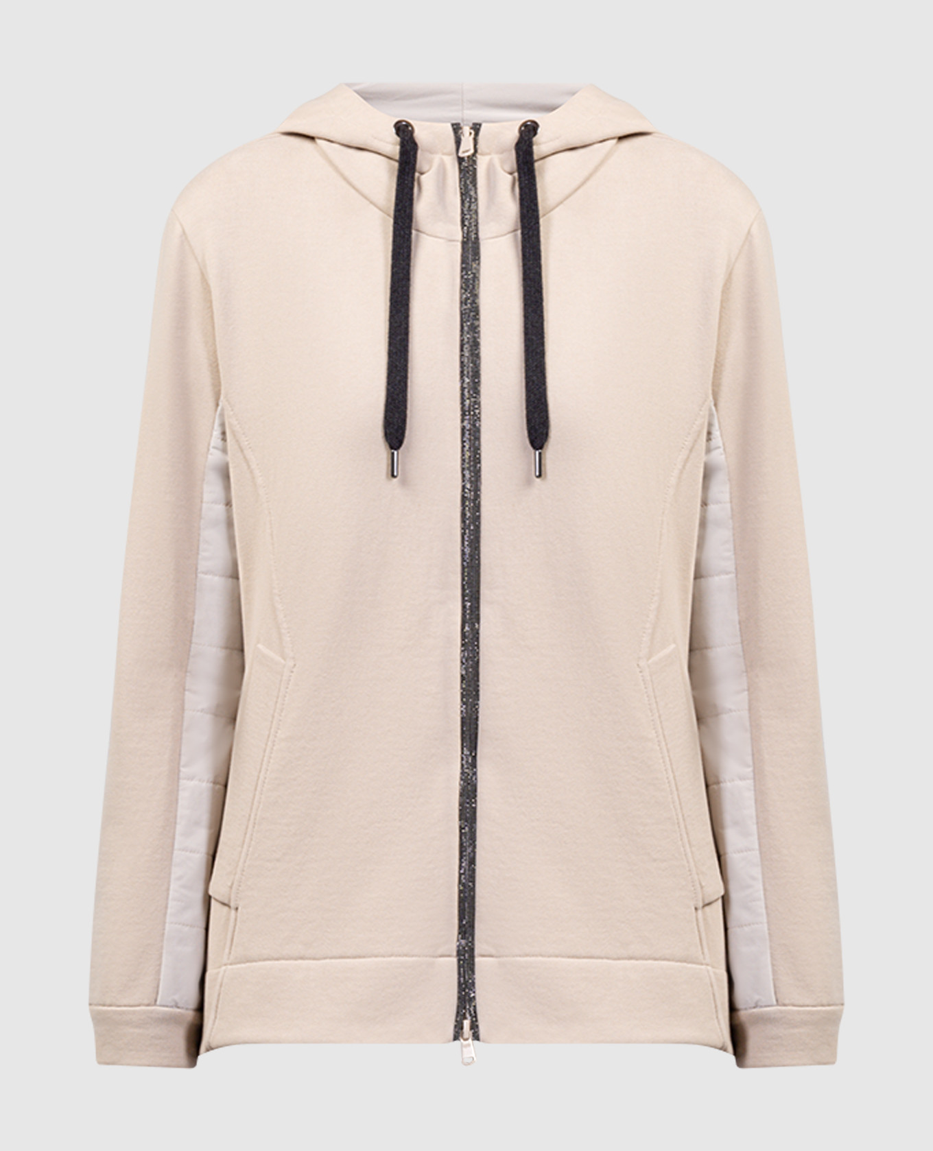 

Beige jacket with monil chain Brunello Cucinelli