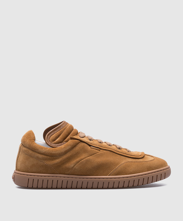 稀少 BALLY(バリー) Men's Parrel Suede Low-Top Sneakers Bally - Parrel brown suede sneakers MSK06DSU022 - shop with