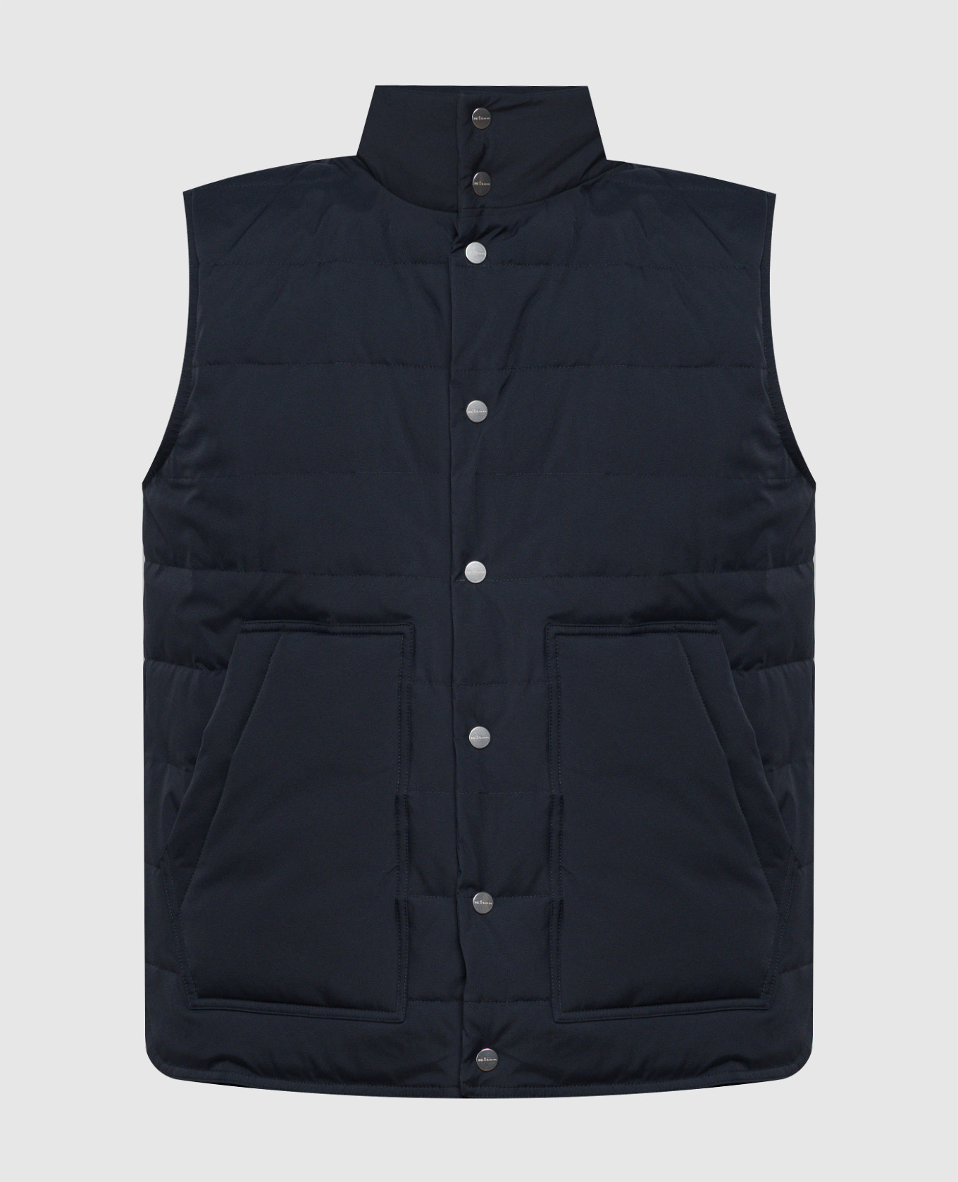 

Blue vest Kiton, Синий