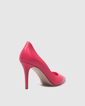 Le Silla Eva pink leather boats 2101M080R1PPNEM