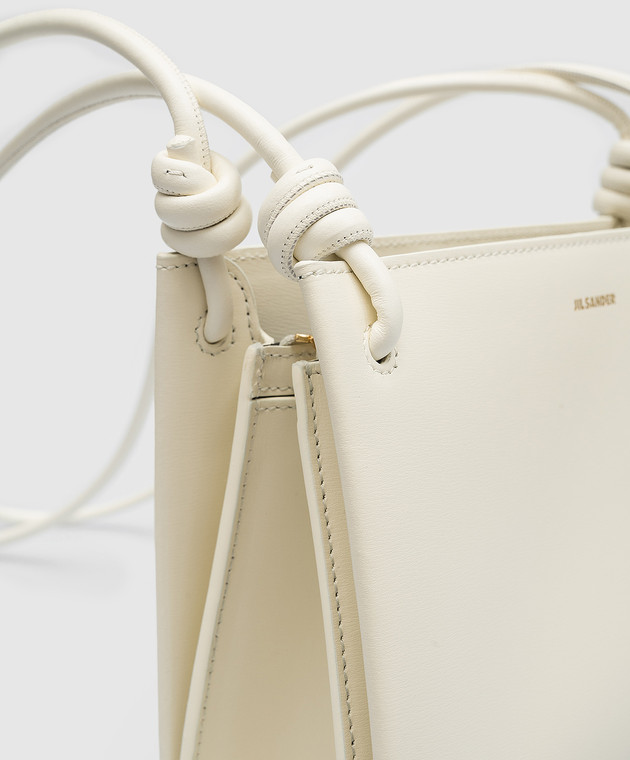 Jil Sander - Giro white leather bag J07WG0024P4841 - shop with