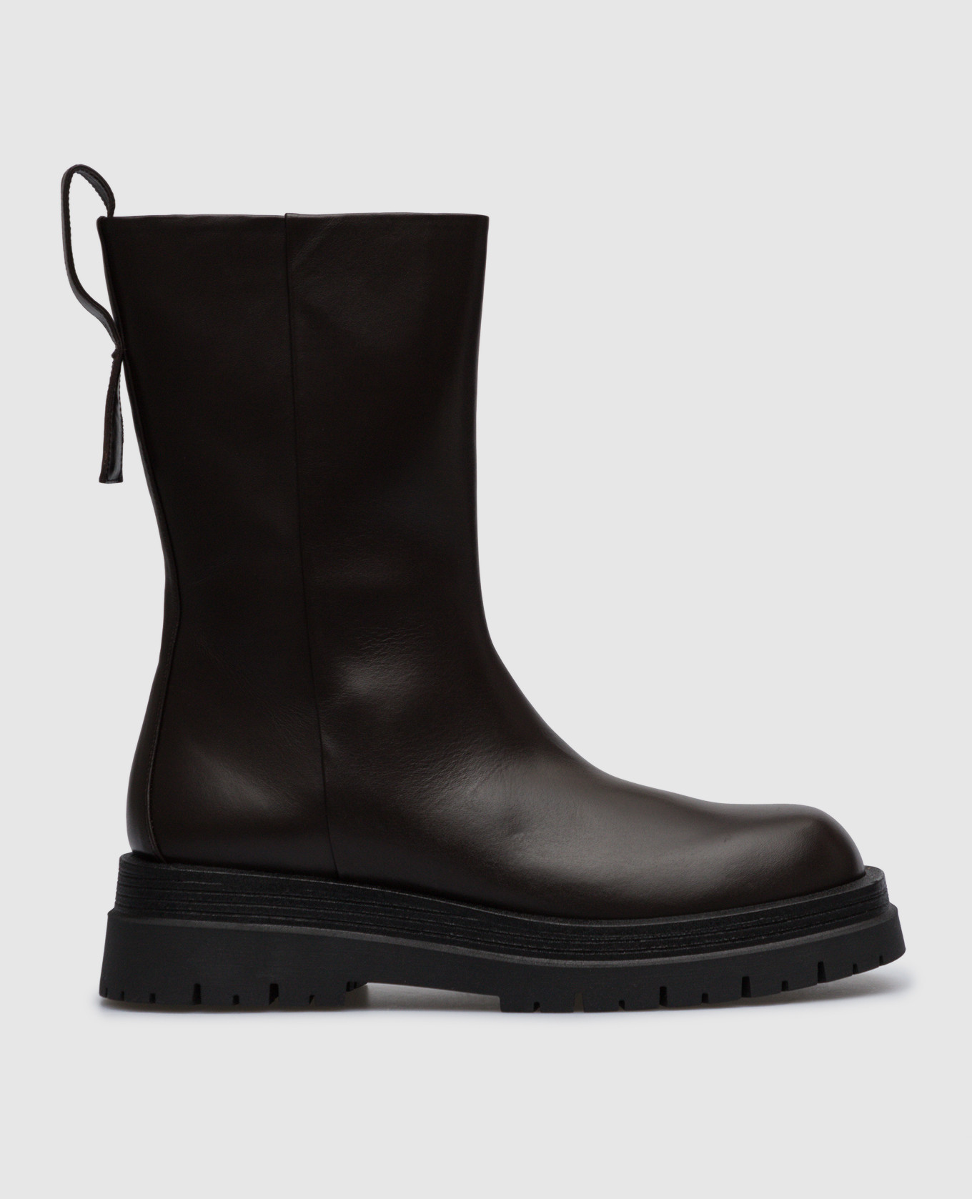 

Dark Brown Leather Boots ChangeClear Peserico