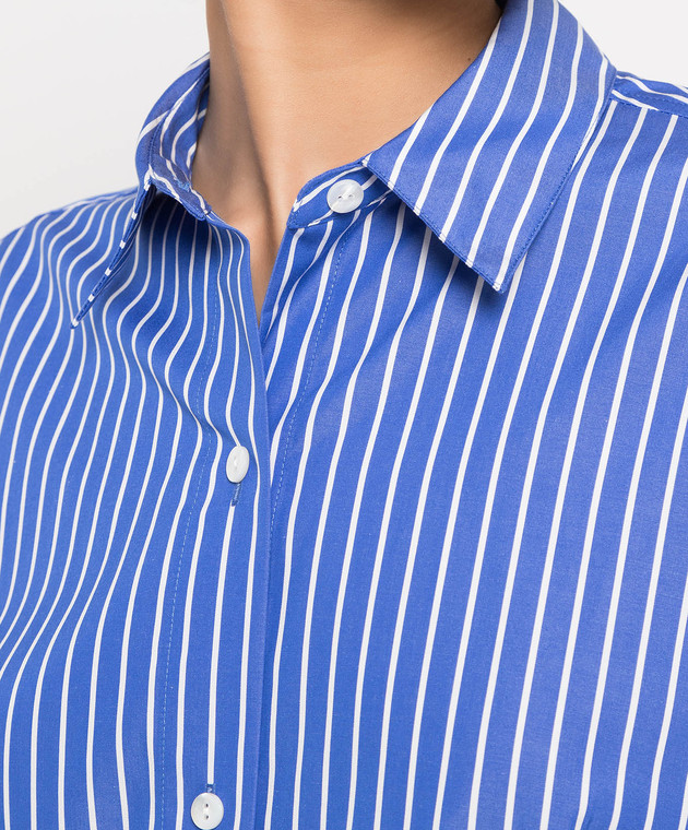 Theory - Blue striped shirt N0204528 - shop with European delivery