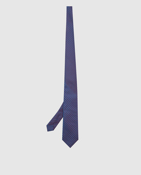 Stefano Ricci Blue patterned silk tie CCXDD44206