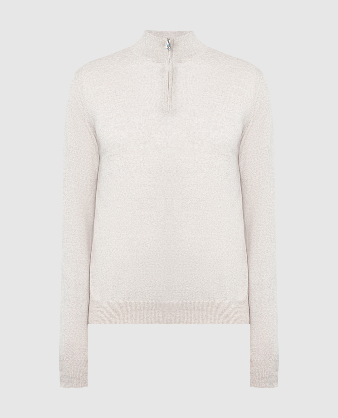 Beige woolen jumper