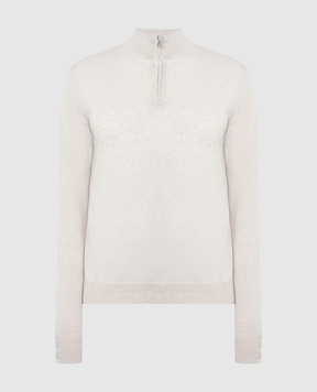 Cashmere&Whiskey Beige woolen jumper 77397