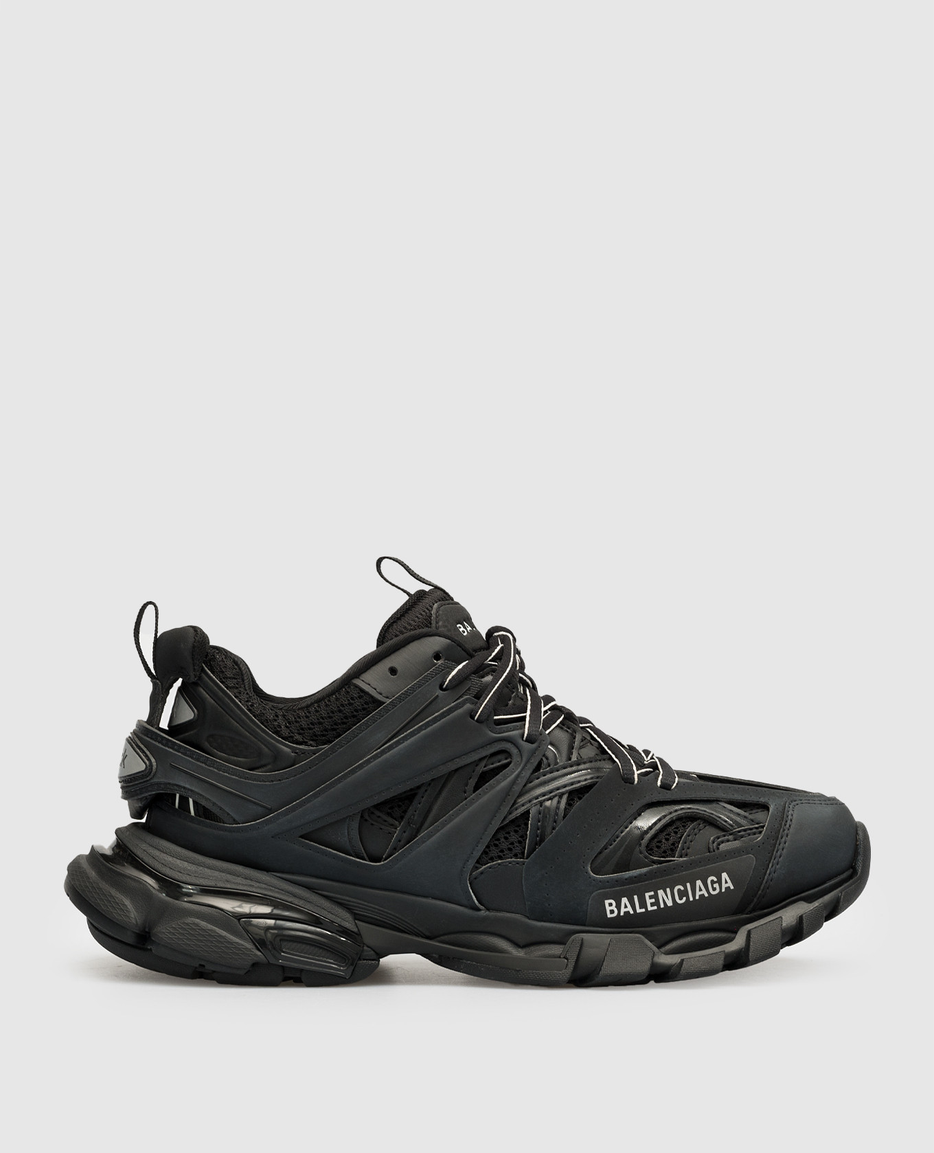 Balenciaga - Czarne trampki z logo 542436W1GB1 - kup online