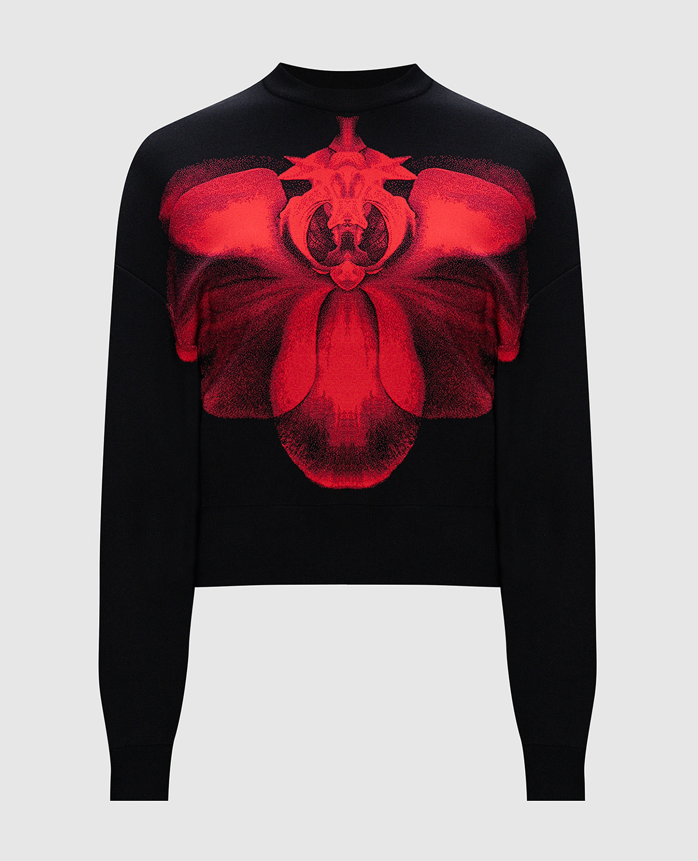 

Ethereal Orchid Black Jumper Alexander McQueen