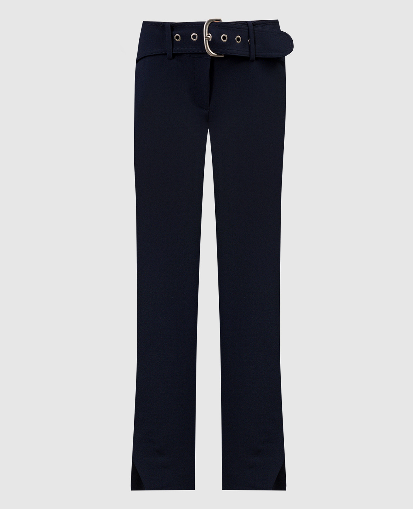 Blue pants made of wool off-white