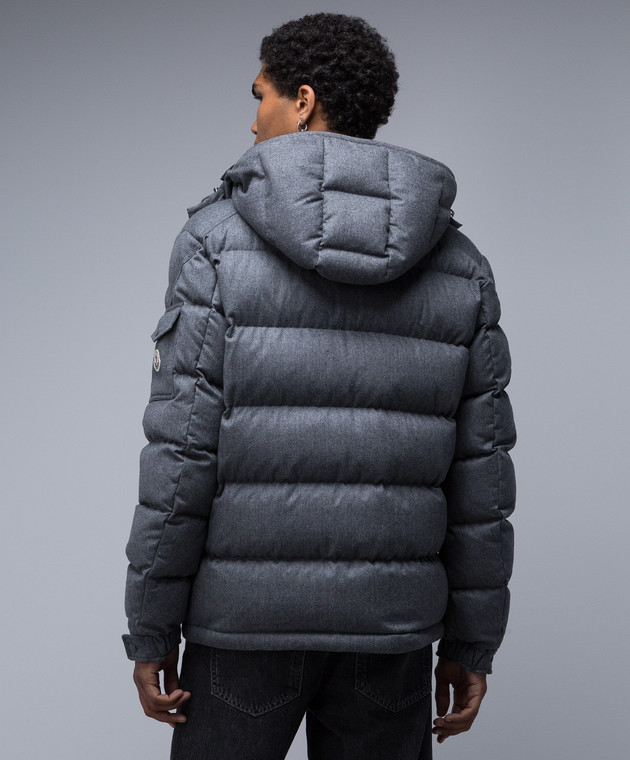 Moncler doudoune grise best sale