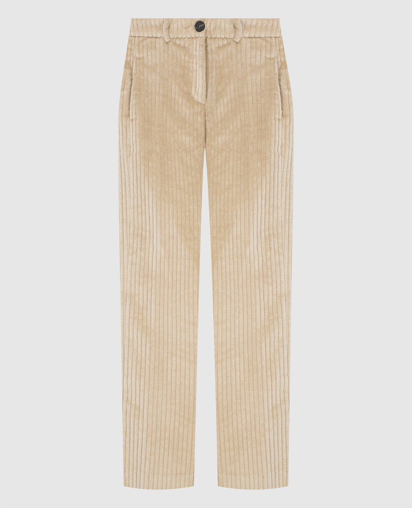 

Light Beige Corduroy Pants Peserico